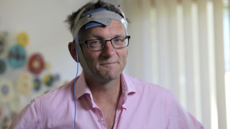Michael Mosley using Non-Invasive Brain Stimulation