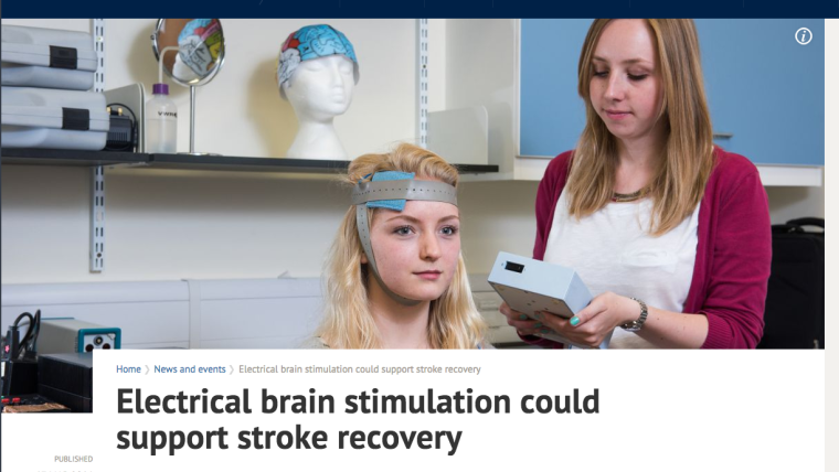 Electrical brain stimulation could support stroke recovery